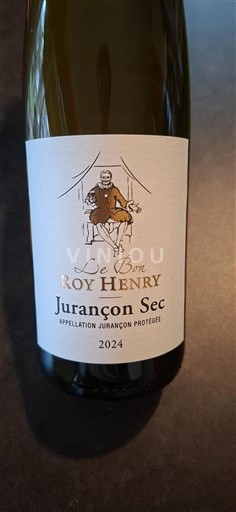 Sud-Ouest Jurançon Le Bon Roy Henry 2024