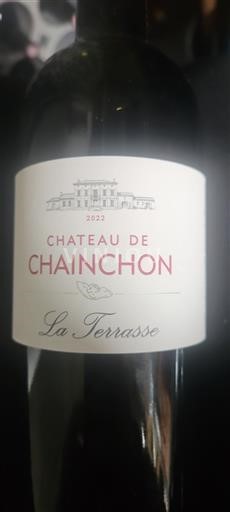 Bordeaux Castillon-côtes-de-bordeaux Château Chainchon La Terrasse 2022