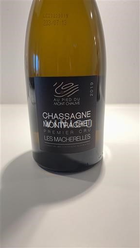 Bourgogne Chassagne-montrachet Premier Cru Au Pied du Mont Chauve Les Macherelles 2019