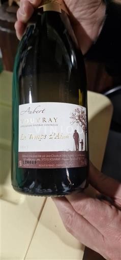 Vallée de la Loire Vouvray Aubert Le Temps d'Aimer Non Millésimé