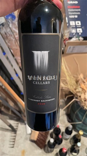 AVA der Ostküste Nicht spezifiziert Seven Falls Cellars Cabernet Sauvignon 2015