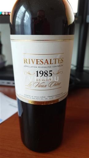 Roussillon Rivesaltes Domaine Le Vieux Chêne Rivesaltes le Vieux Chêne 1985 1985