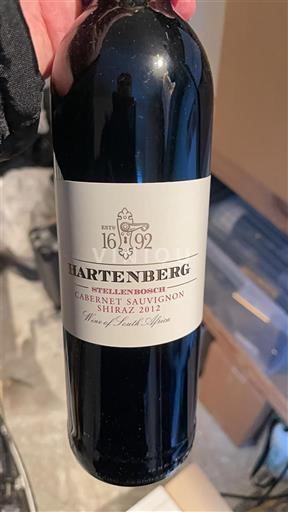Прибережний регіон Стелленбош Hartenberg Cabernet Sauvignon Shiraz 2012