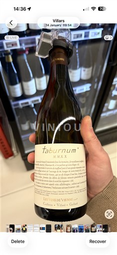 Vallée du Rhône Condrieu Les Vins de Vienne Taburnum Non Millésimé