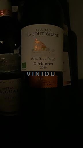 Languedoc Corbières Château La Boutignane Fer à Cheval 2020