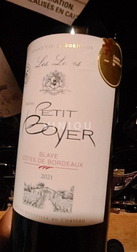 Bordeaux Bordeaux superiore Les Lions du Petit Boyer 2021