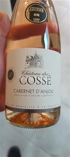 Valle della Loira Cabernet d'Anjou Château S Cossé 2024