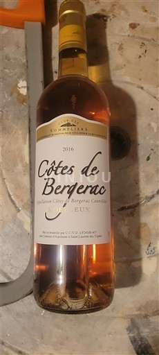 Sydvestfrankrig Côtes-de-bergerac Union des Sommeliers 2016