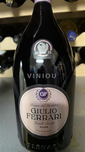 Trentino-Alto Ádige Giulio Ferrari Riserva del Fondatore Rosé 2015 2024