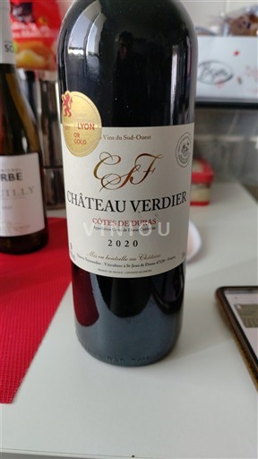 Sudoeste Côtes de Duras Château Verdier 2020