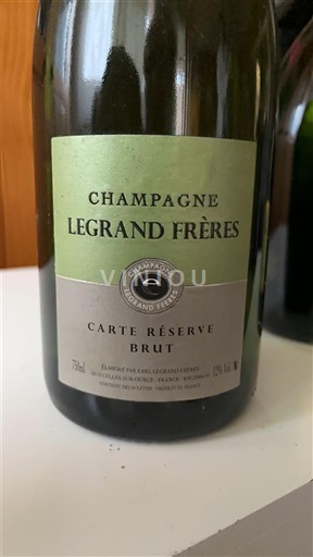 Champagne Legrand Frères Carte Réserve Non Millésimé