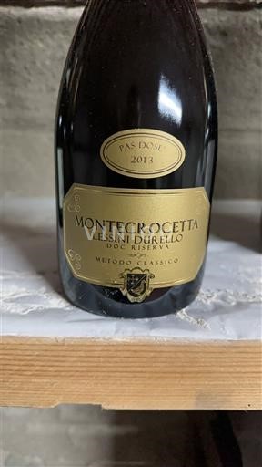 Vénétie Lessini Durello Montecrocetta Pas Dosé 2013