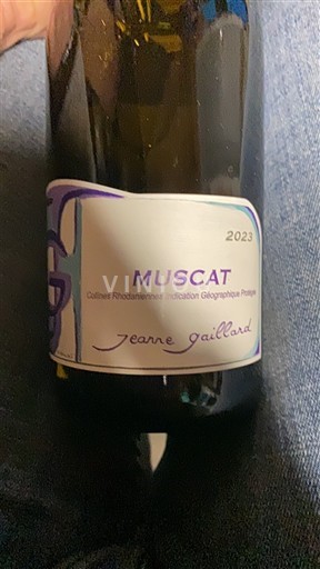 Alps and Rhone Valley Rhône Hills Jeanne Gaillard Muscat 2023