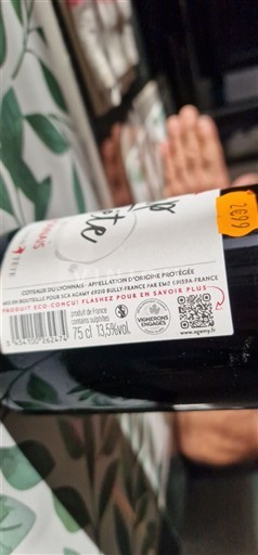 Lyonnais Coteaux-du-Lyonnais Grispa Icke årgångsbetecknad