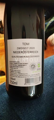 Niederösterreich Weingut Thomas & Silke Dockner 2020