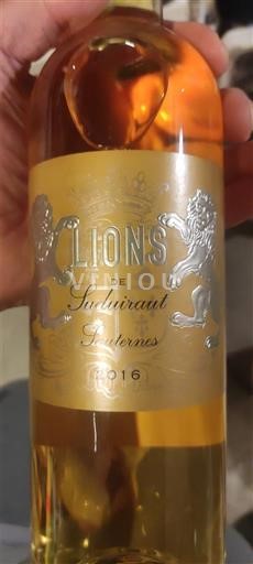 Bordeaux Sauternes Suduiraut Lions de Suduiraut 2016
