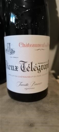 Rhône-dalen Châteauneuf-du-Pape Domaine Vieux Télégraphe La Crau 2018