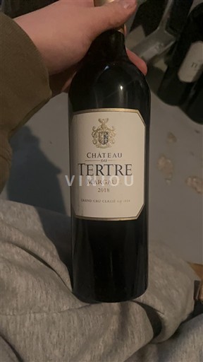 Bordeaux Margaux Château Tertre 2018