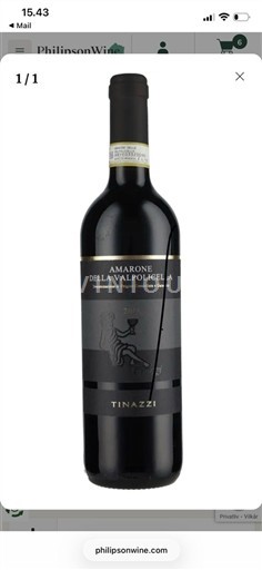 Benecija Amarone della Valpolicella Tinazzi 2018