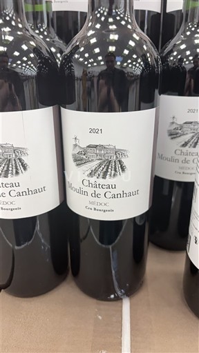Bordeaux Médoc Château Moulin de Canhaut 2021