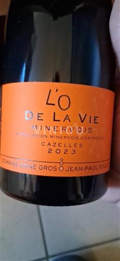 Linguadoca Minervois Domaine Anne Gros et Jean-Paul Tollot L’O de la Vie 2023