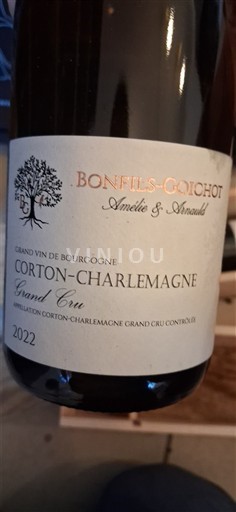 Borgogna Corton-charlemagne Grand Cru Bonfils-Goichot Amélie & Arnauld 2022