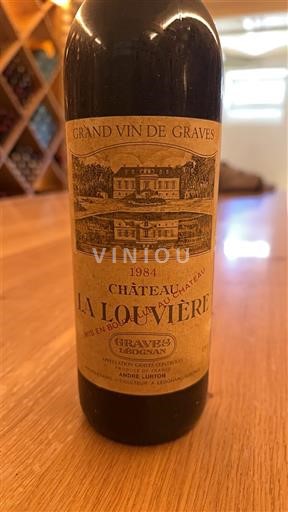 Burdeos Graves Château La Louvière 1984