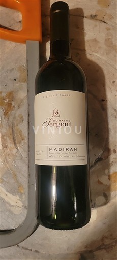 Sudoeste Madiran Domaine Sergent 2019