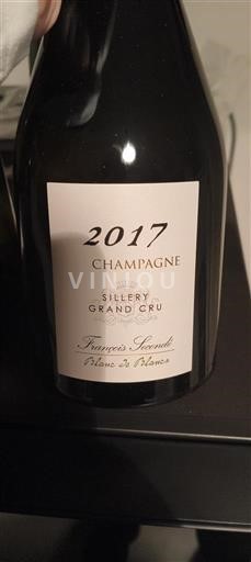 Šampanja Šampanjec Grand Cru François Secondé Blanc de Blancs 2017