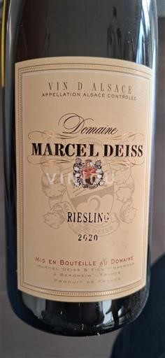 Alsacia Domaine Marcel Deiss 2020
