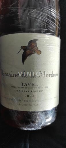 Rhônen laakso Tavel Domaine La Mordorée La Dame Rousse 2024