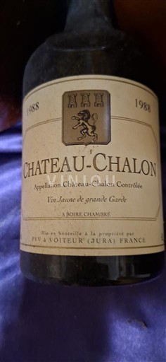 Jura Château-chalon Château Chateau-Chalon 1988