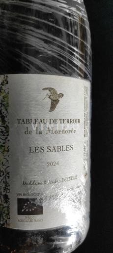 Vallée de la Loire Touraine Tableau de Terroir de la Mordorée Les Sables 2024