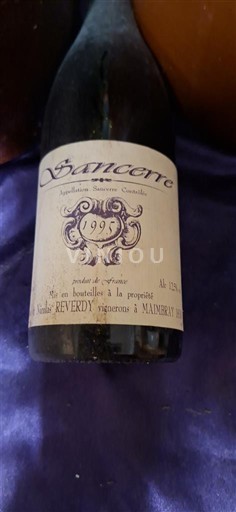 Vallée de la Loire Sancerre Reverdy 1999