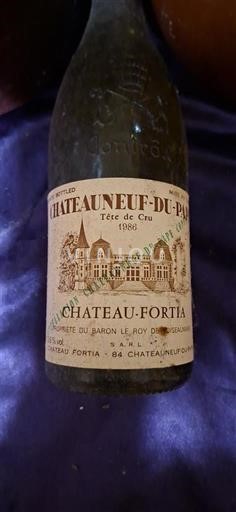 Rhône Valley Châteauneuf-du-Pape Château Fortia Tête de Cru 1988