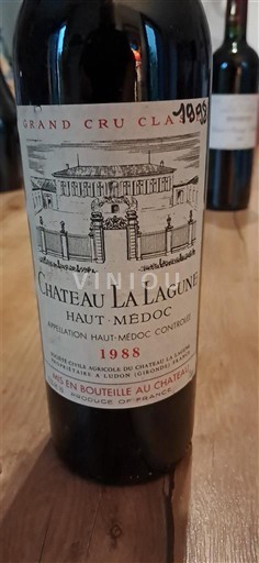 Bordeaux Haut-Médoc Grand Cru Château La Lagune 1988
