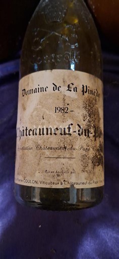 Vallée du Rhône Châteauneuf-du-pape Domaine La Pinède 1982