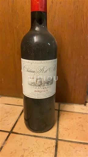 Bordeaux Château Bel Air 2016
