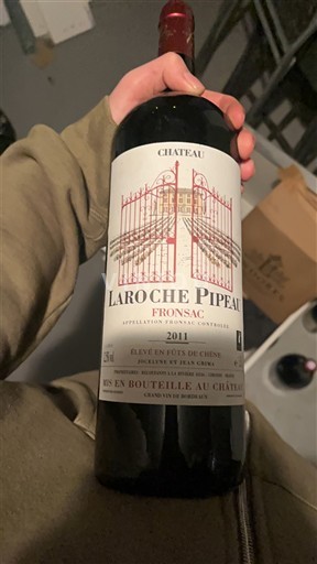 Bordeaux Fronsac Château Laroche Pipeau 2011