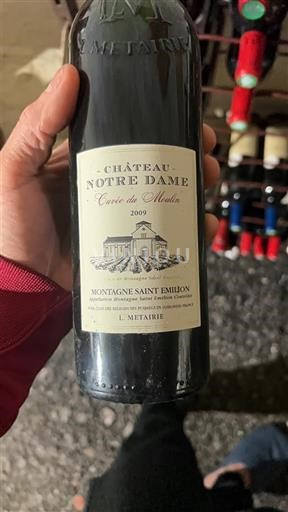 Bordeaux Montagne-saint-émilion Château Notre Dame du Moulin 2009