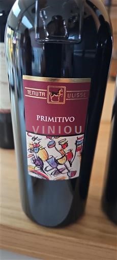 Apulien Ospecificerad Tenuta Ulisse Primitivo Icke årgångsbetecknad