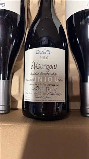 Beaujolais Morgon Daniel Bouland Corcelette 2020