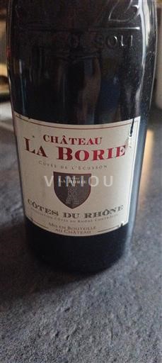 Vallée du Rhône Côtes-du-rhône Château La Borie d’Excellence 2022