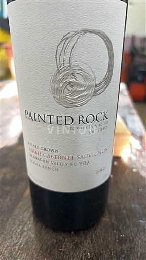 Colombie-Britannique Okanagan Valley Painted Rock Syrah Cabernet Sauvignon 2019