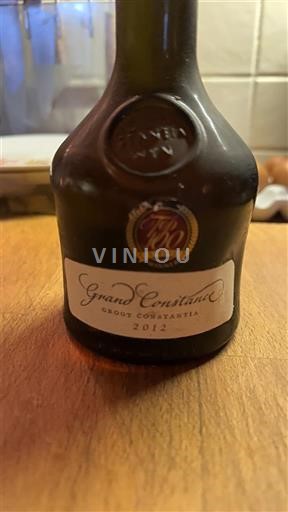 Região Costeira Constantia Groot Constantia Grand Constance 2012