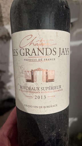 Bordeaux Bordeaux superiore Château Les Grands Jays 2013