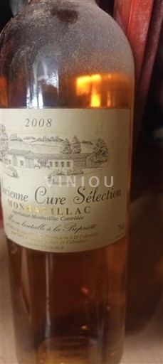 Zuidwest-Frankrijk Monbazillac Ancienne Cure Sélection 2008