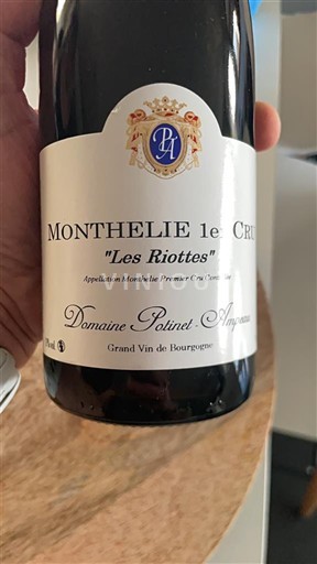 Burgundija Monthélie Premier Cru Domaine Potinet-Ampeau Les Riottes Neleten.