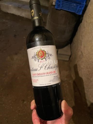 Bordeaux Saint-Émilion Grand Cru Château St-Christophe 2022