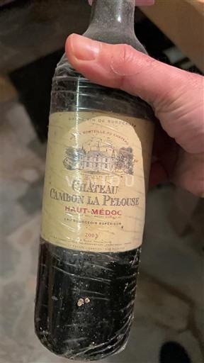 Bordeaux Haut-Médoc Château Cambon la Pelouse 2003